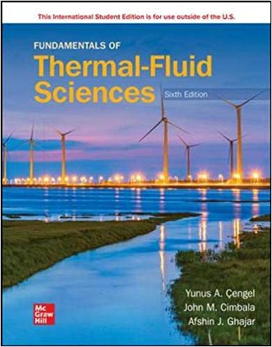 Fundamentals of Thermal-Fluid Sciences (6th Edition) - Orginal Pdf